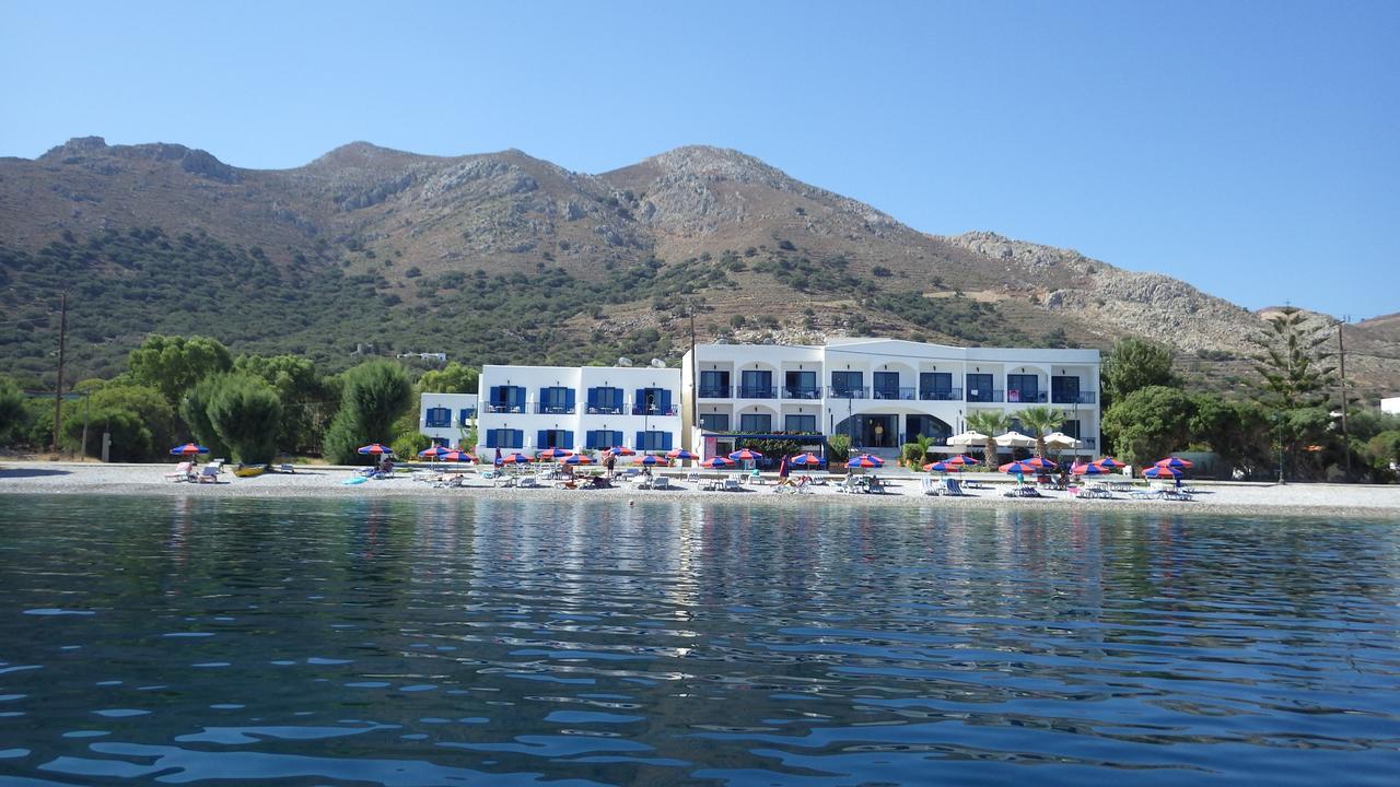 Hotel Eleni Beach Livadia  Exteriér fotografie